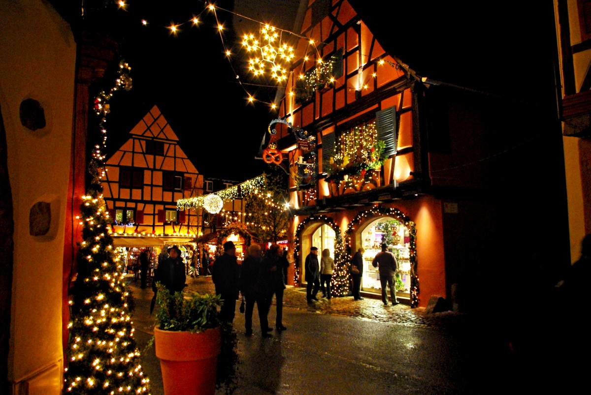 Marché de Noël à Eguisheim